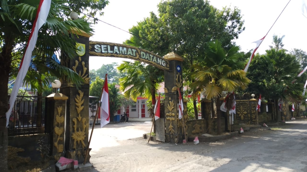 selamat datang di kantor desa paseban